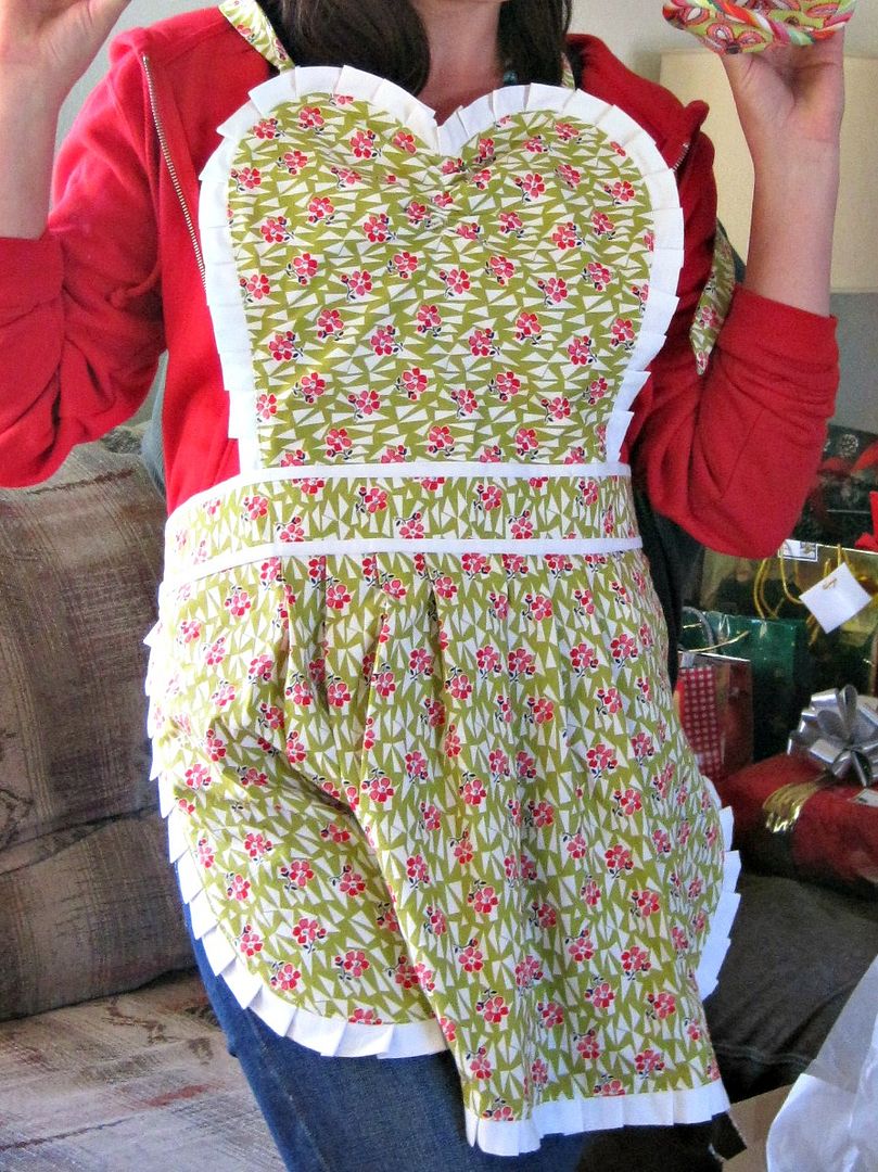 Apron I made using Amy's Apron Tutorial